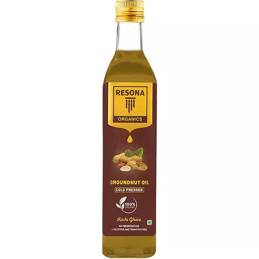 Resona Organic Groundnut Oil 500 ml Main Image