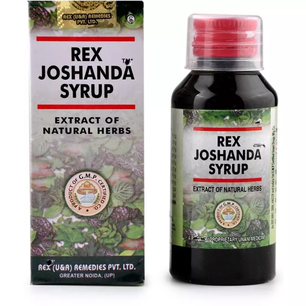 Rex Remedies Joshanda Syrup 100 ml Main Image