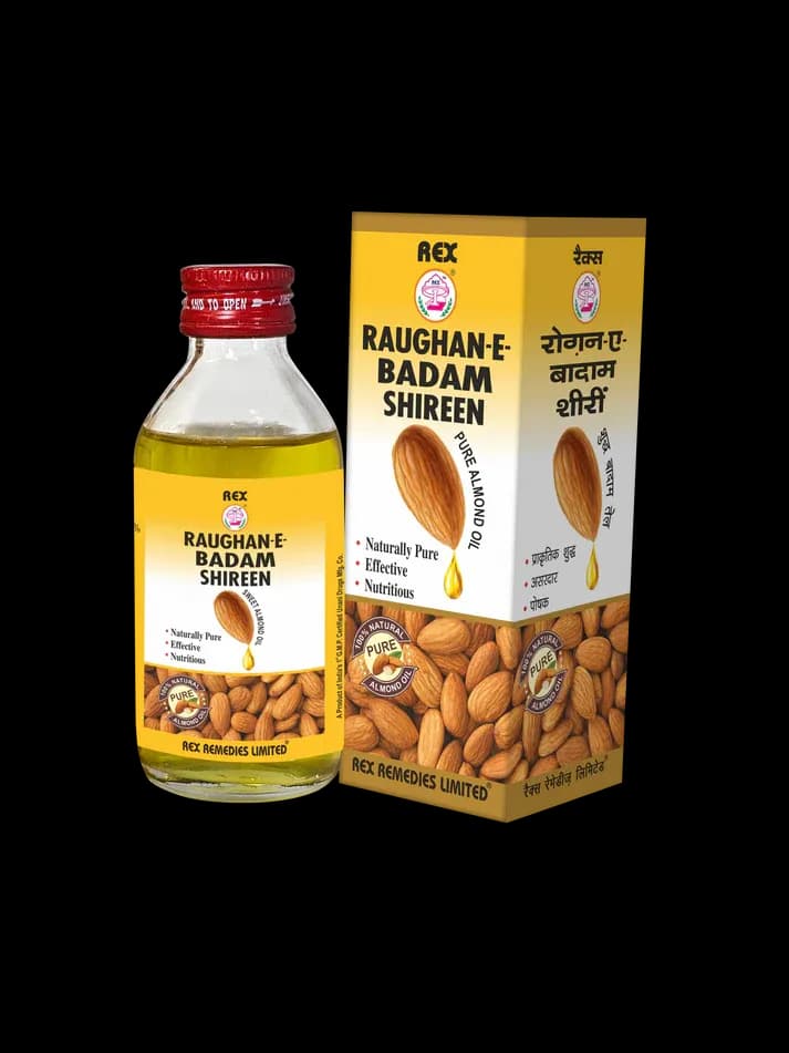 Rex remedies raughan badam shirin 10 ml shopindianproductsa