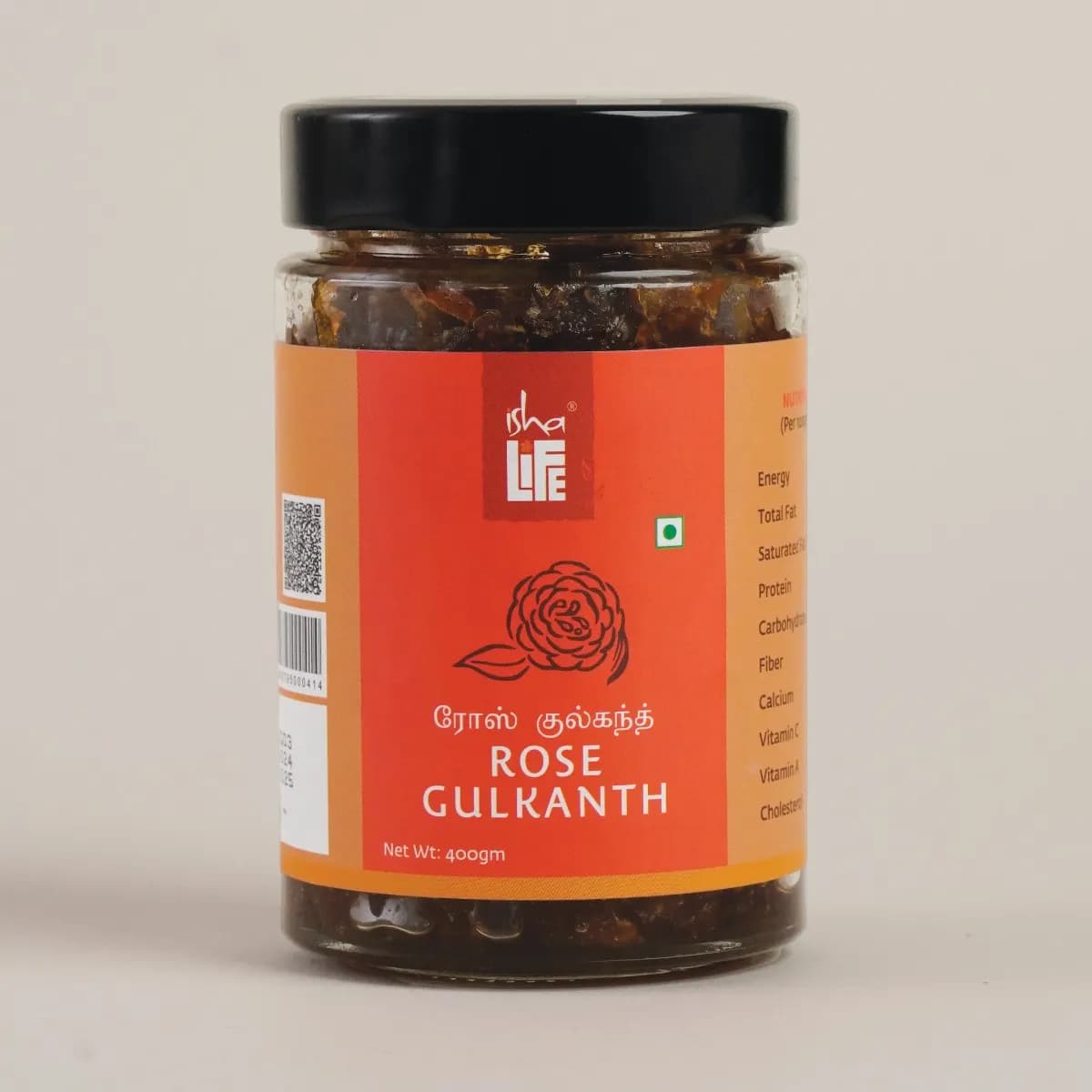 Isha Life Rose Gulkanth Natural Rose Petals — 400 g