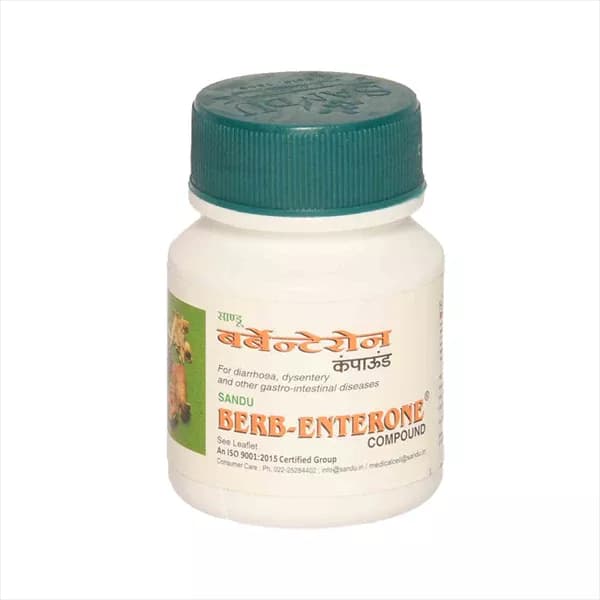 Sandu Berb-Enterone Compound 25 Tablets Main Image