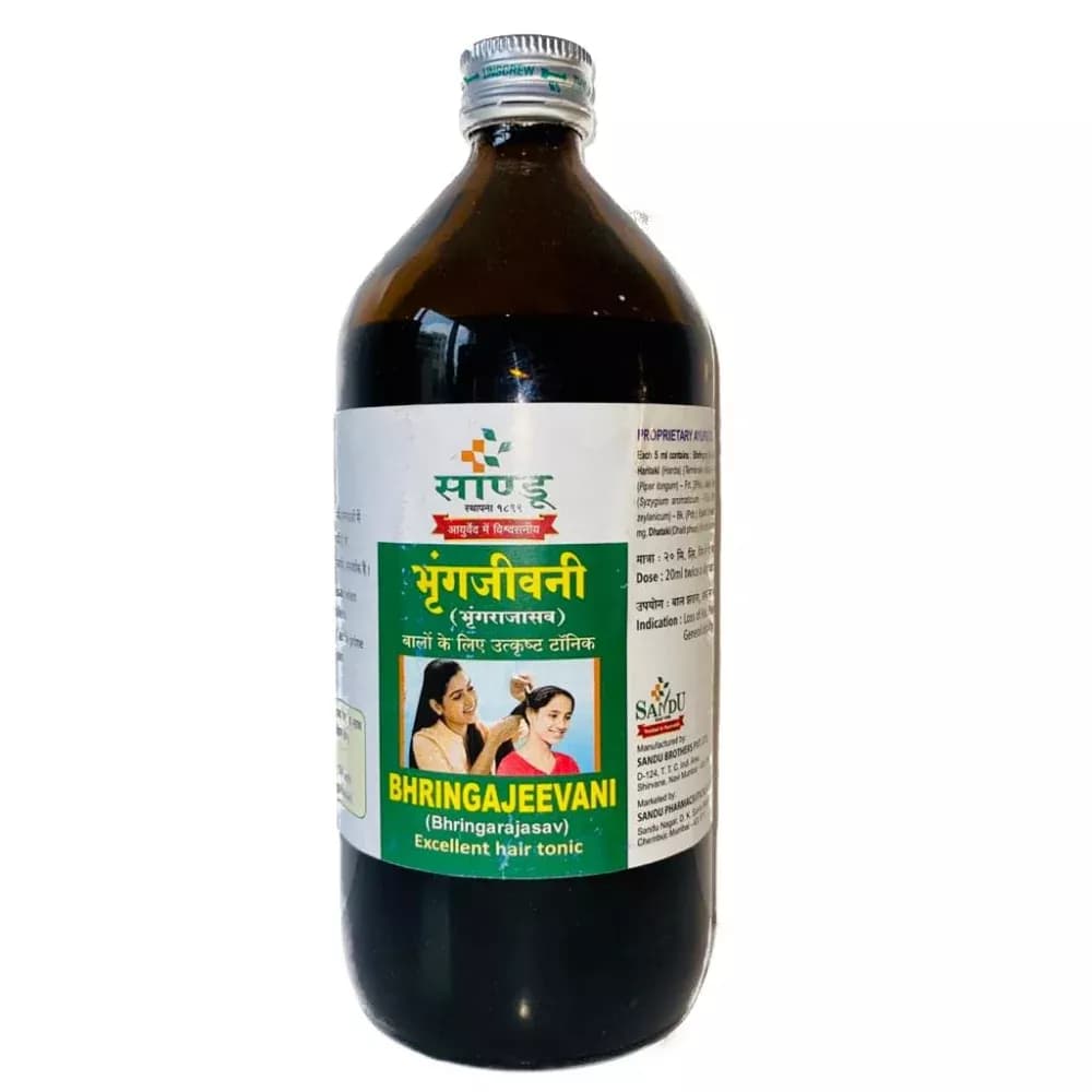 Sandu Bhringajeevani (BhringaRajasav) 450 ml Main Image