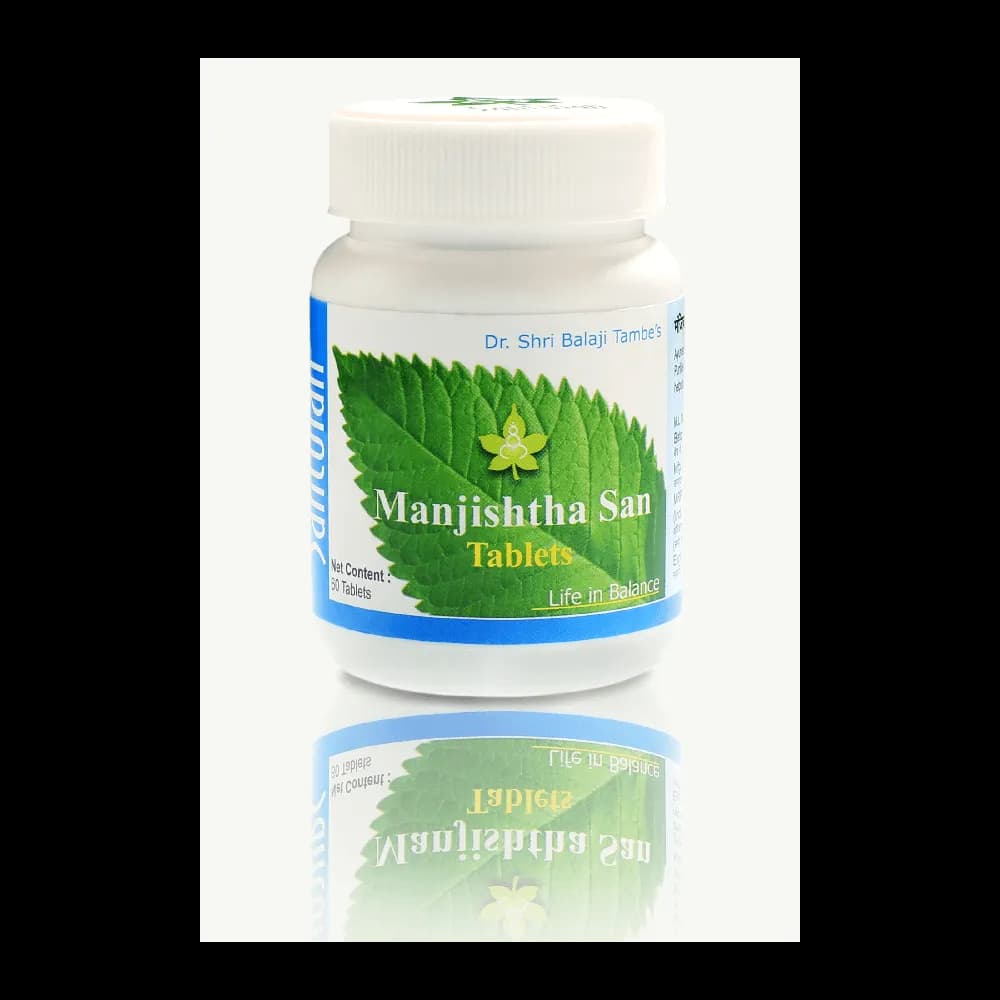 Santulan ayurveda manjishtha san 60 tablets shopindianproductsa
