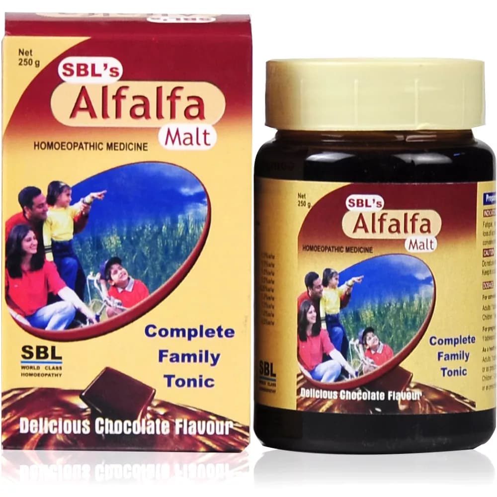 SBL Alfalfa Malt Delicious Chocolate Flavour 250 g Main Image