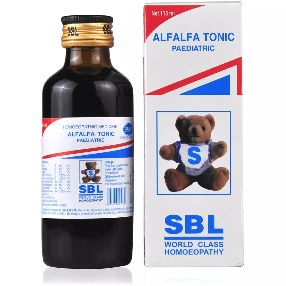 SBL Alfalfa Tonic Paediatric 115 ml Main Image