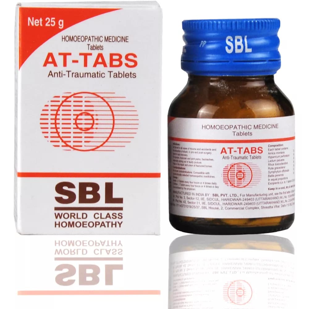 SBL AT-Tabs Ant- Traumatic Tablet 25 g Main Image