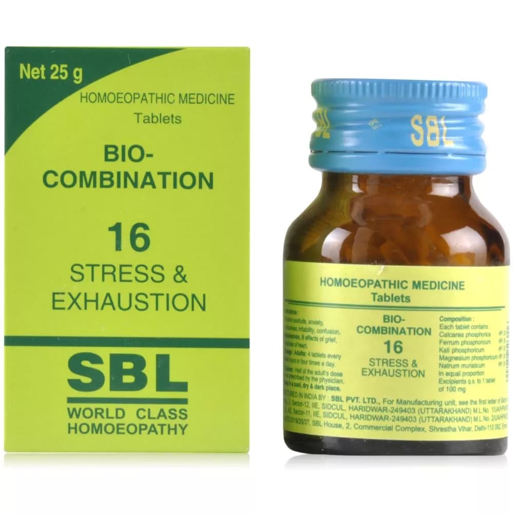 SBL Bio-Combination 16 Tablet 25 g Main Image