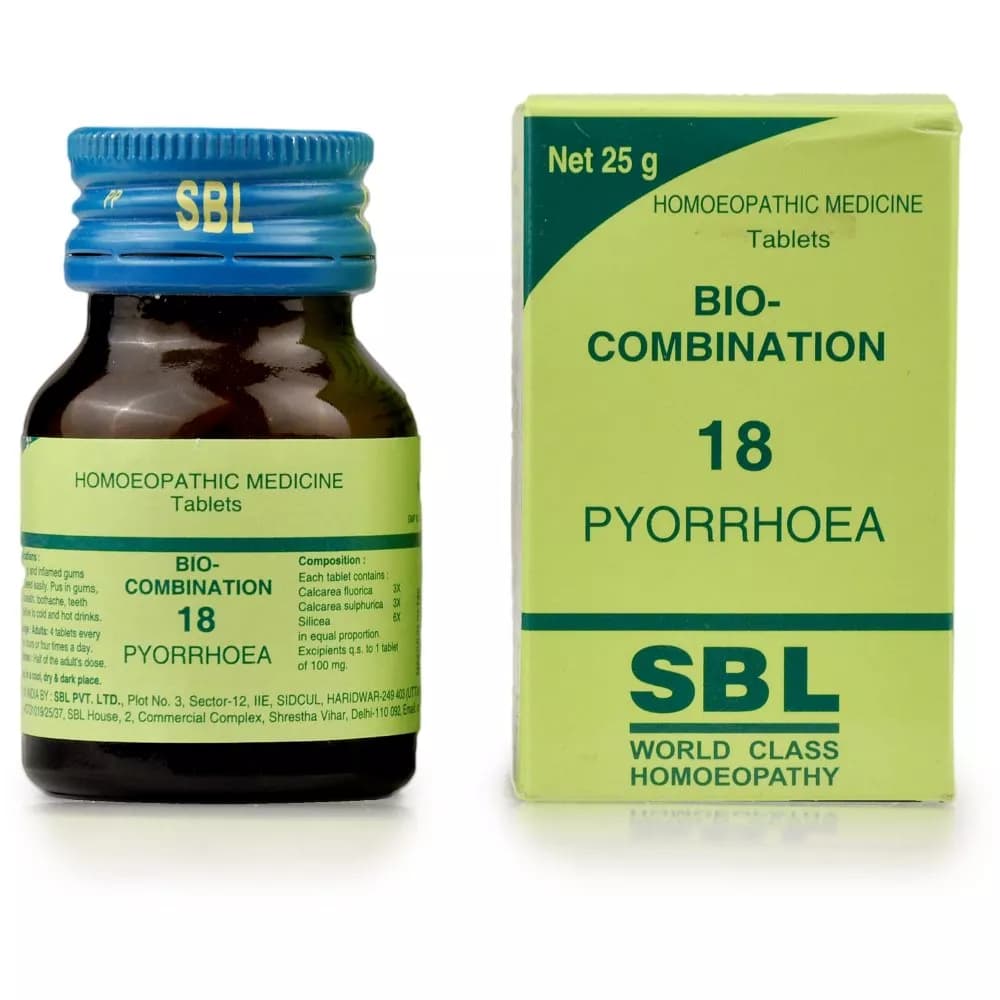 SBL Bio-Combination 18 Tablet 25 g Main Image