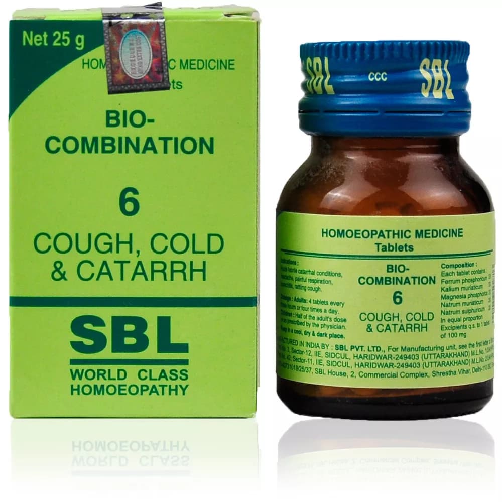 SBL Bio-Combination 6 Tablet 25 g Main Image