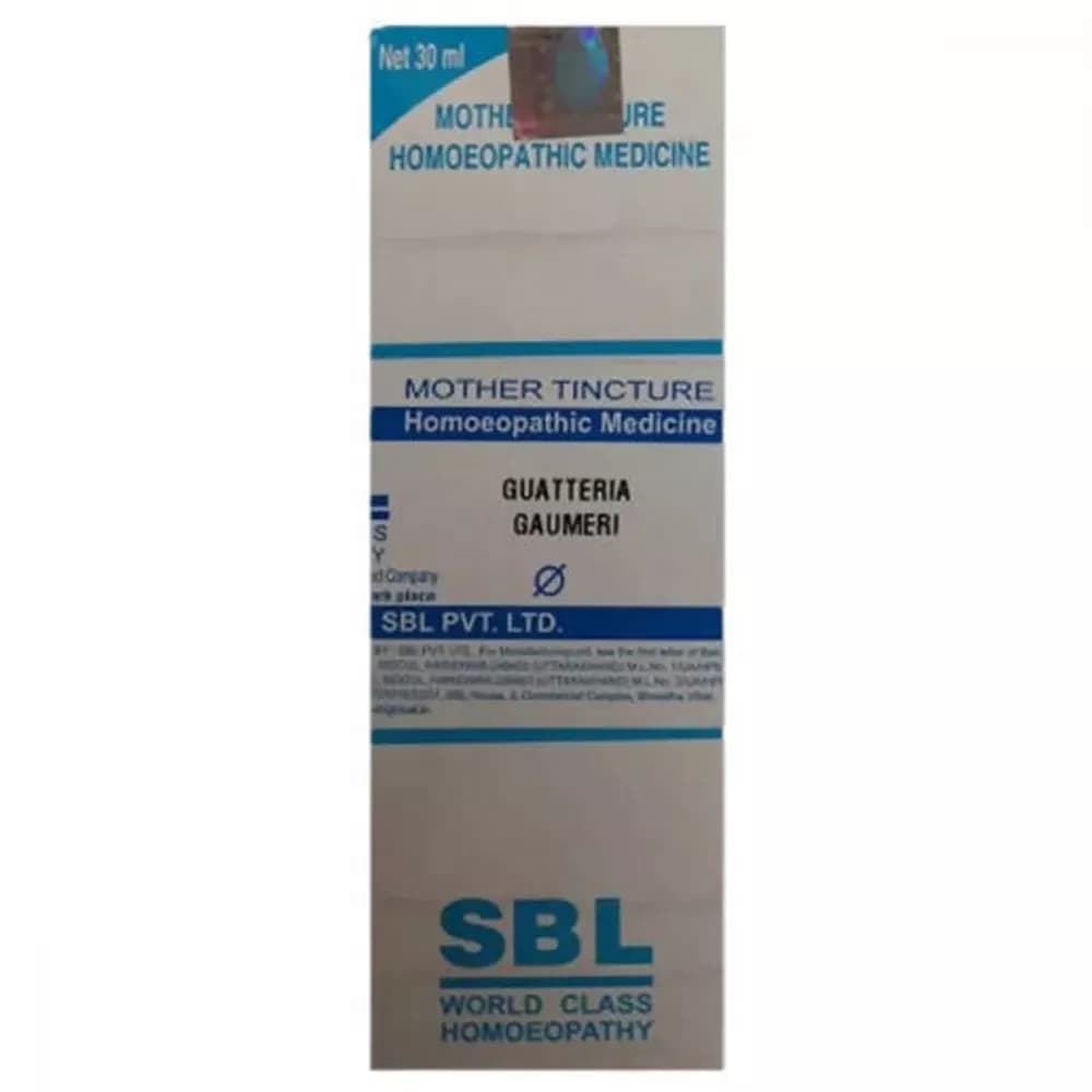 SBL Guatteria Gaumeri Mother Tincture Q 30 ml Main Image