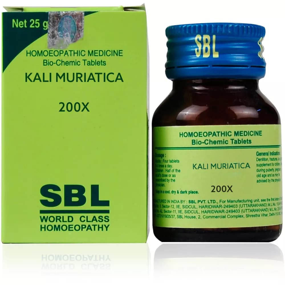 SBL Kali Muriaticum Biochemic Tablet 25 g 200X Main Image