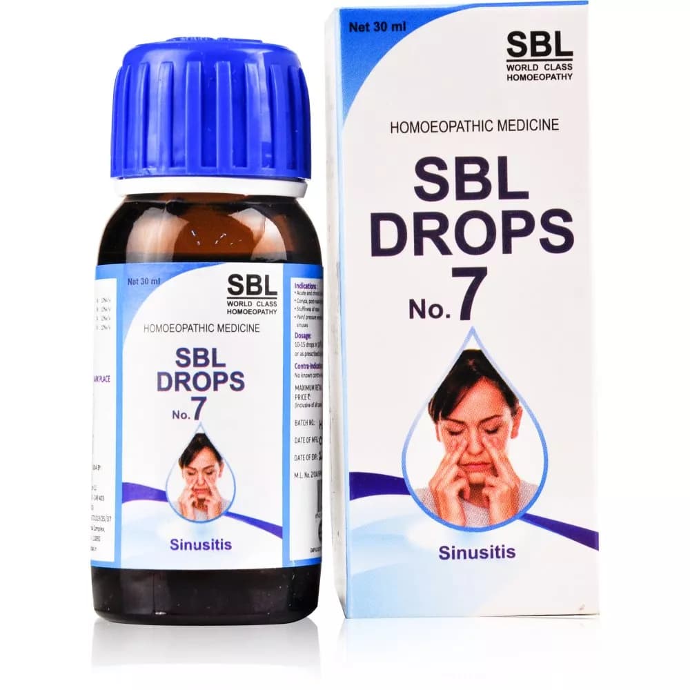 SBL No. 7 Sinusitis Drop 30 ml Main Image