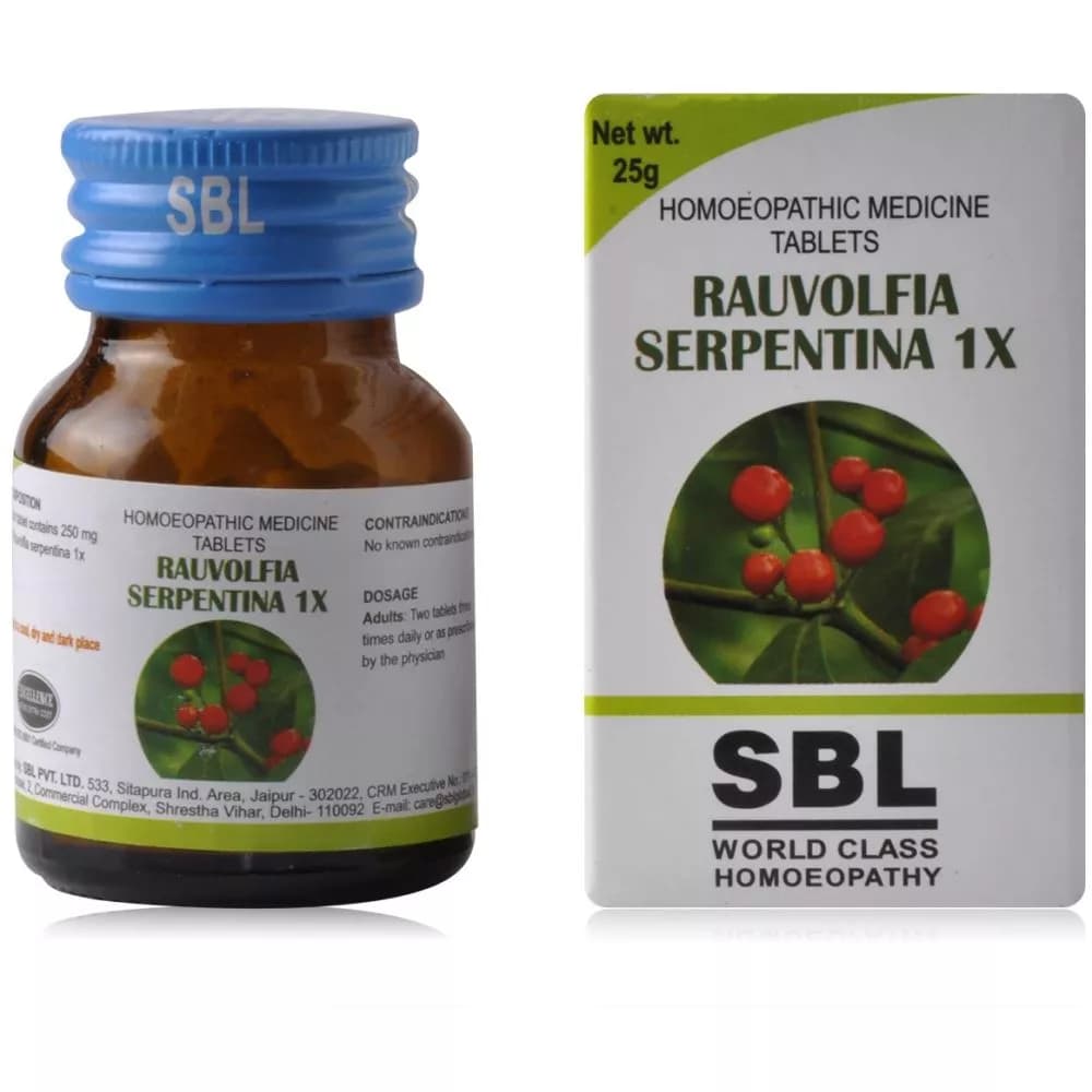 SBL Rauwolfia Serpentina 1X-Main Image