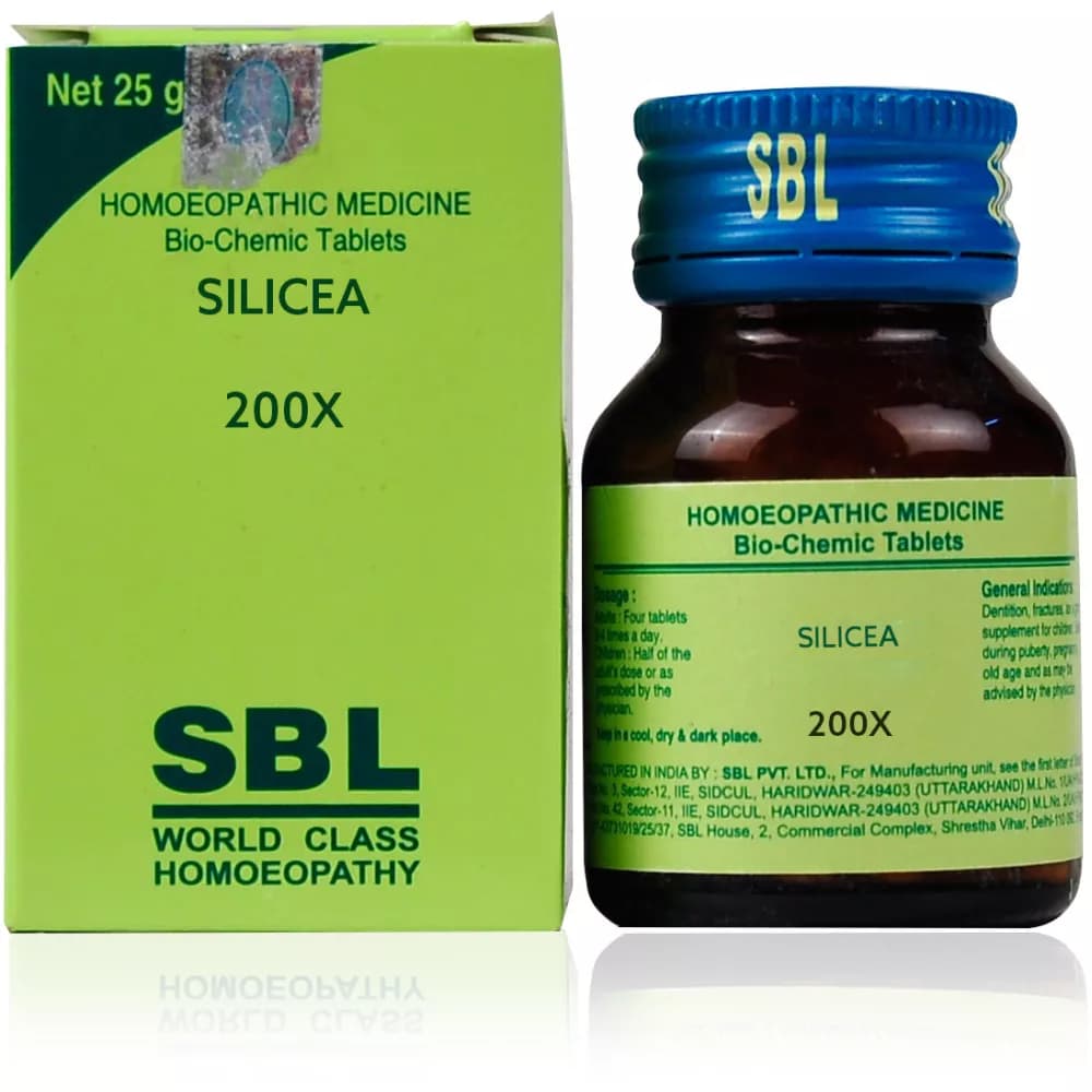SBL Silicea Biochemic Tablet 25 g 200X Main Image