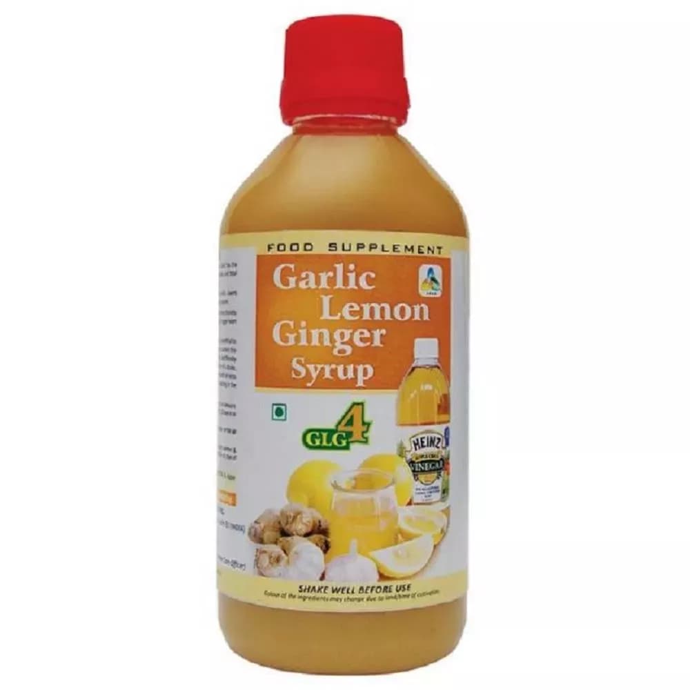 SKSB Garlic Lemon Ginger Syrup without Honey 225 ml Main Image