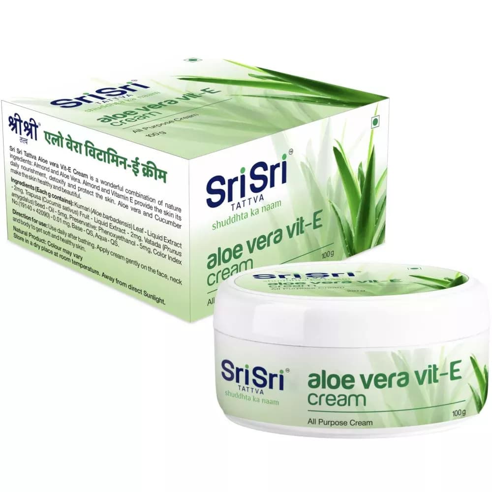 Sri Sri Tattva Aloe Vera Vit-E Cream 100 g main image
