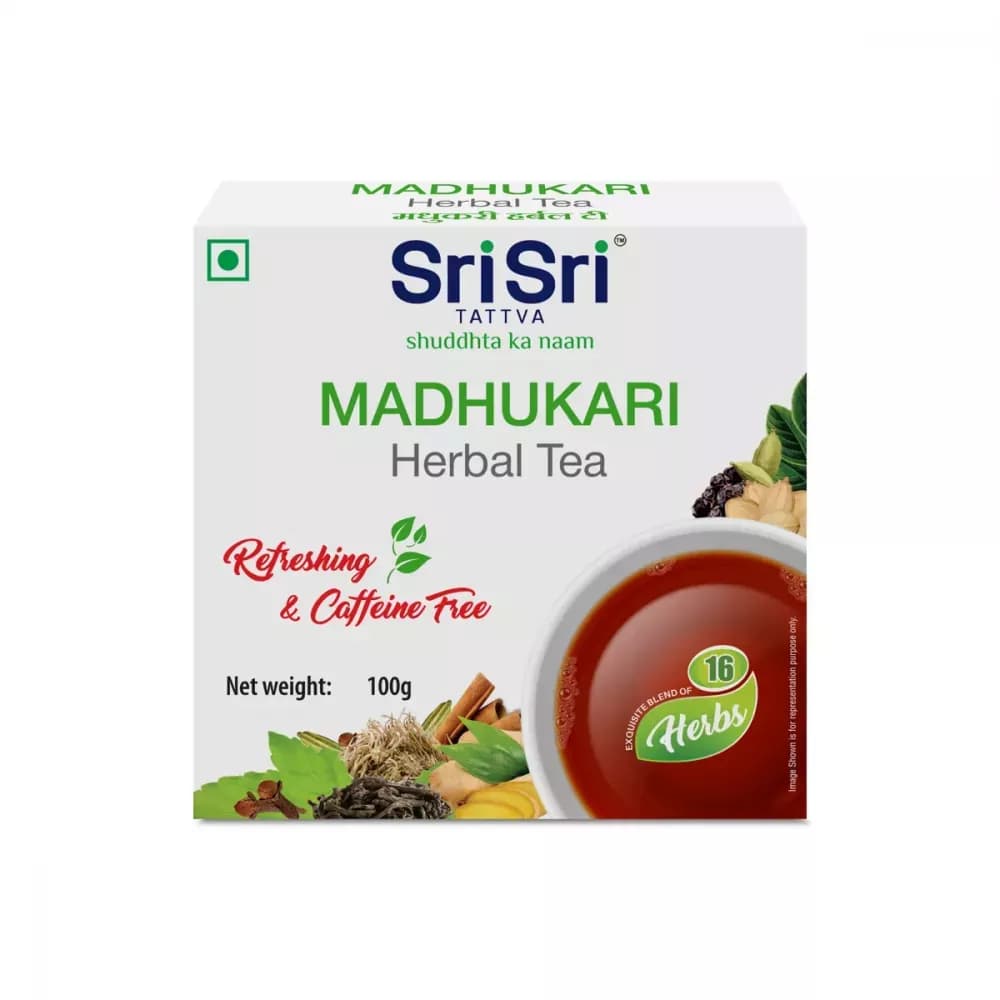 Sri Sri Tattva Madhukari Herbal Tea 100 g Powder Main Image