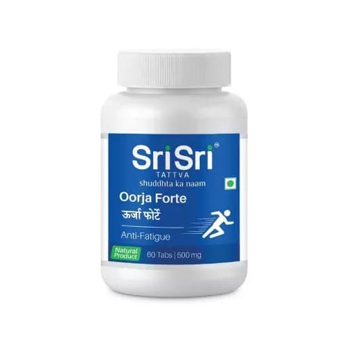 Sri Sri Tattva Oorja Forte Tablets bottle