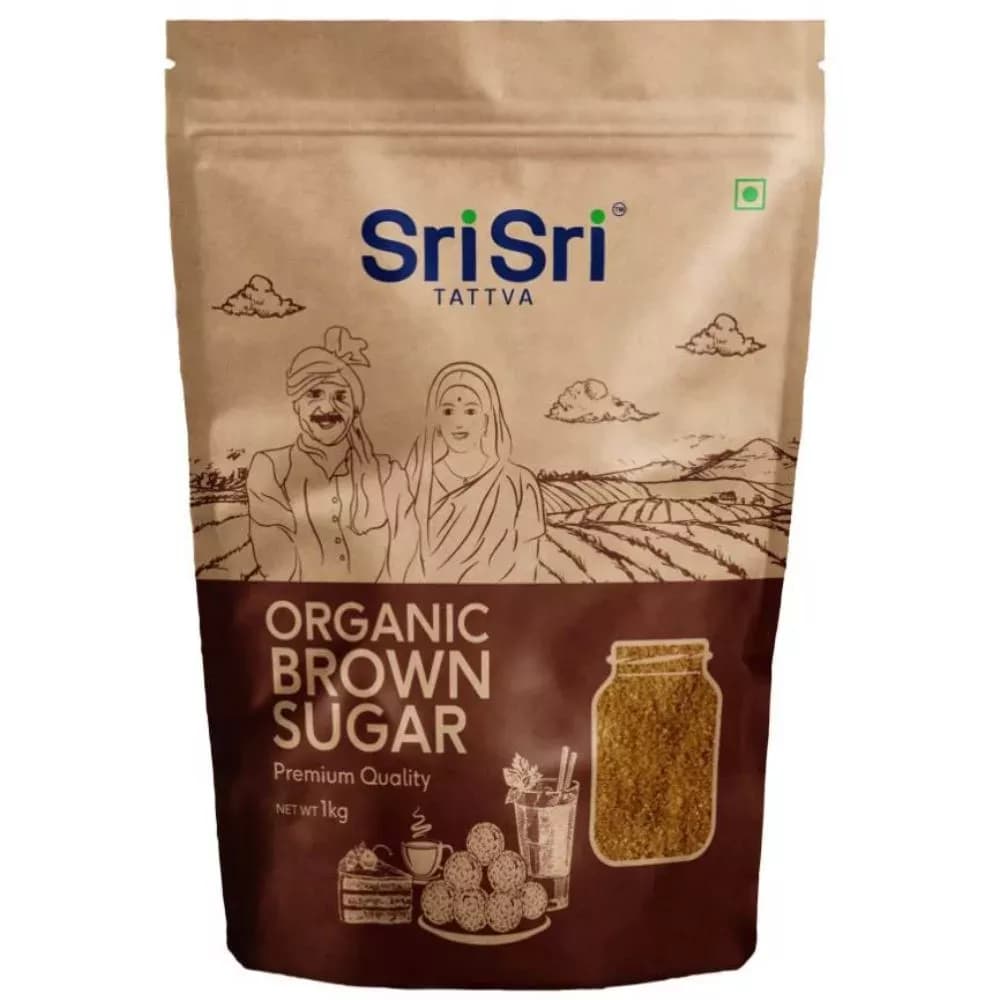 Sri Sri Tattva Organic Brown Sugar 1 kg Main Image