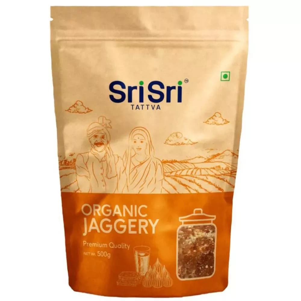 Sri Sri Tattva Organic Jaggery 500 g Main Image
