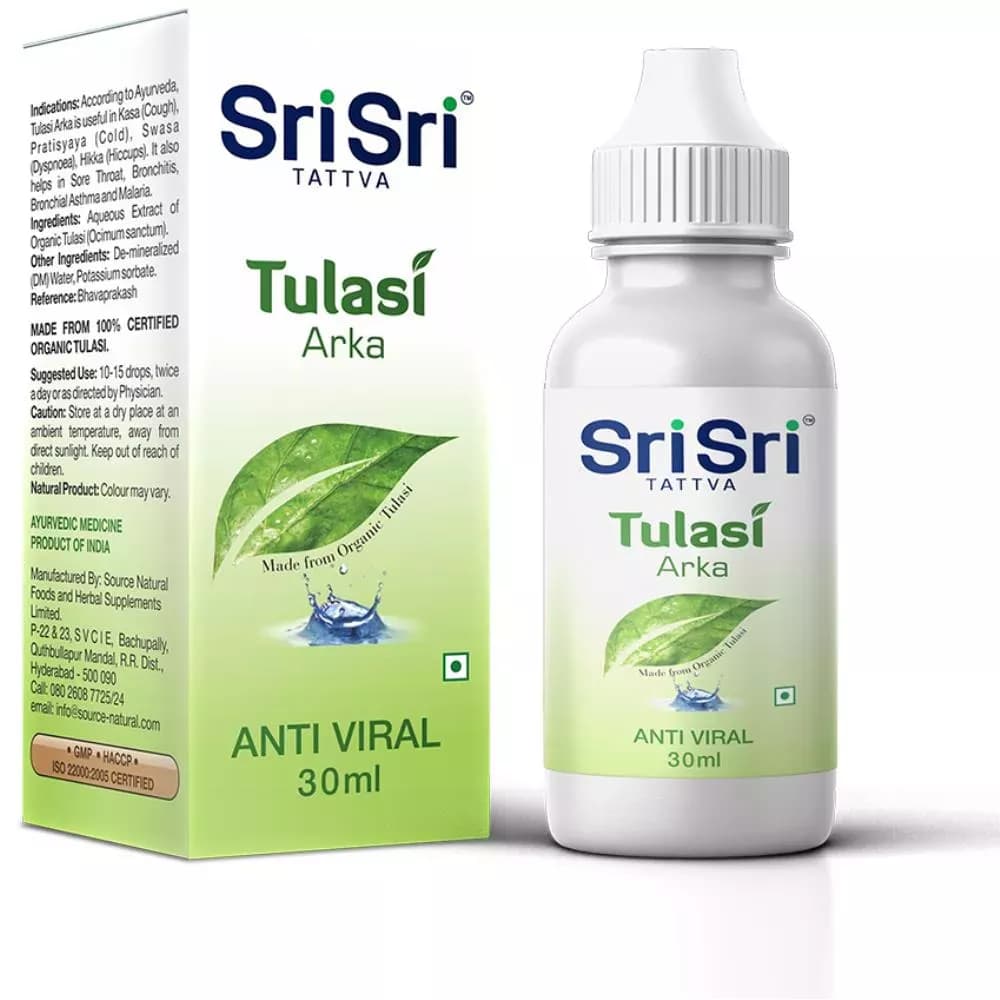 Sri Sri Tattva Organic Tulasi Arka 30 ml main image