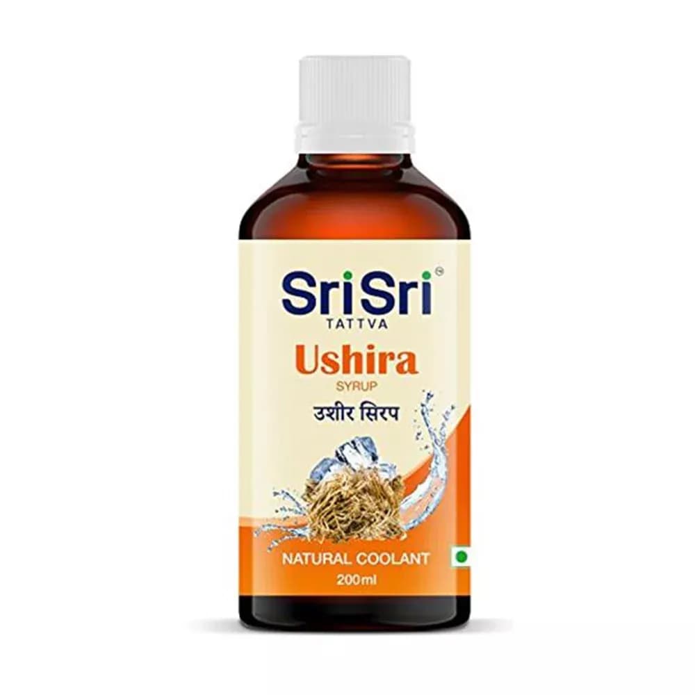 Sri Sri Tattva Ushira Syrup 200 ml bottle