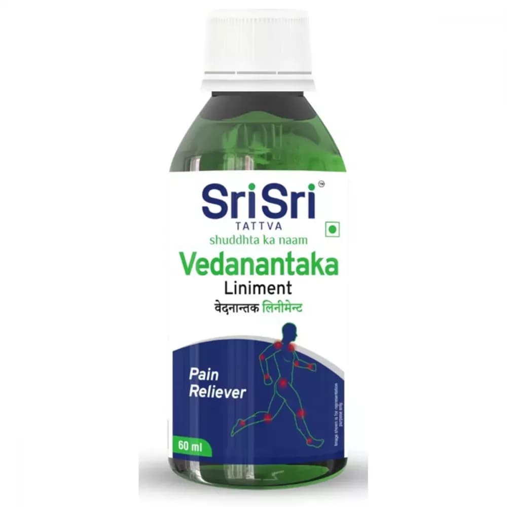 Sri Sri Tattva Vedanantaka Liniment 60 ml bottle