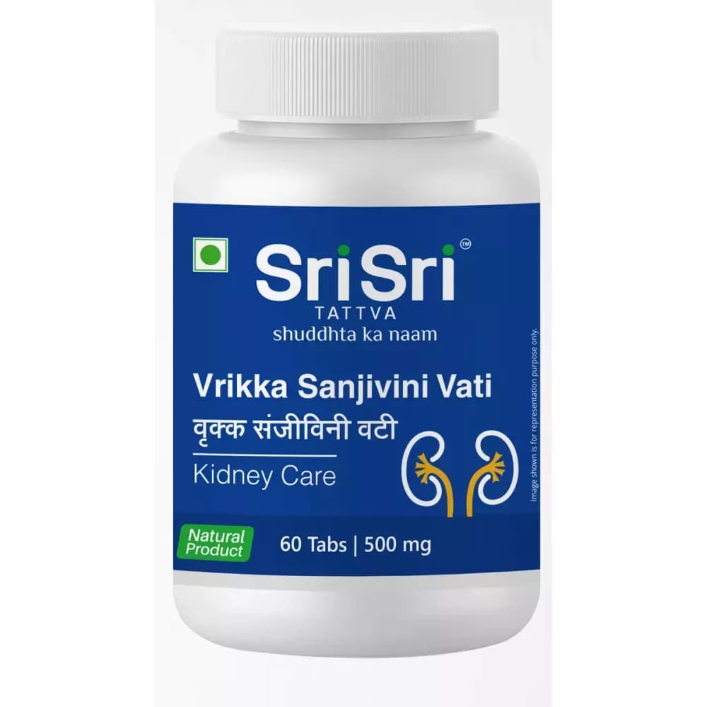 Sri Sri Tattva Vrikka Sanjivini Vati 60 Tablets main image