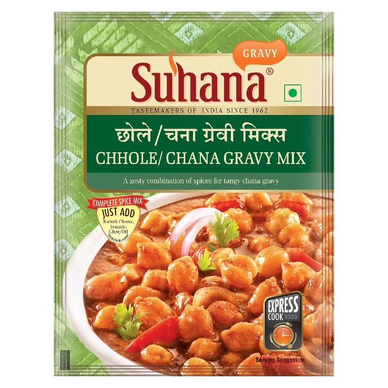 Suhana Chhole Chana Gravy Spice Mix ShopIndianProductsa