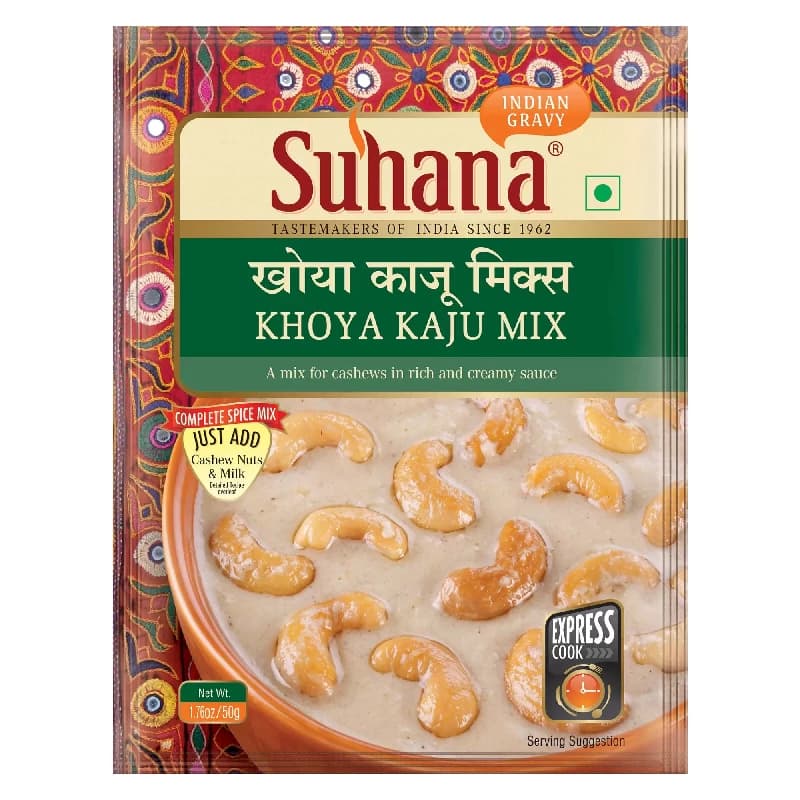 Suhana Khoya Kaju Spice Mix ShopIndianProductsa