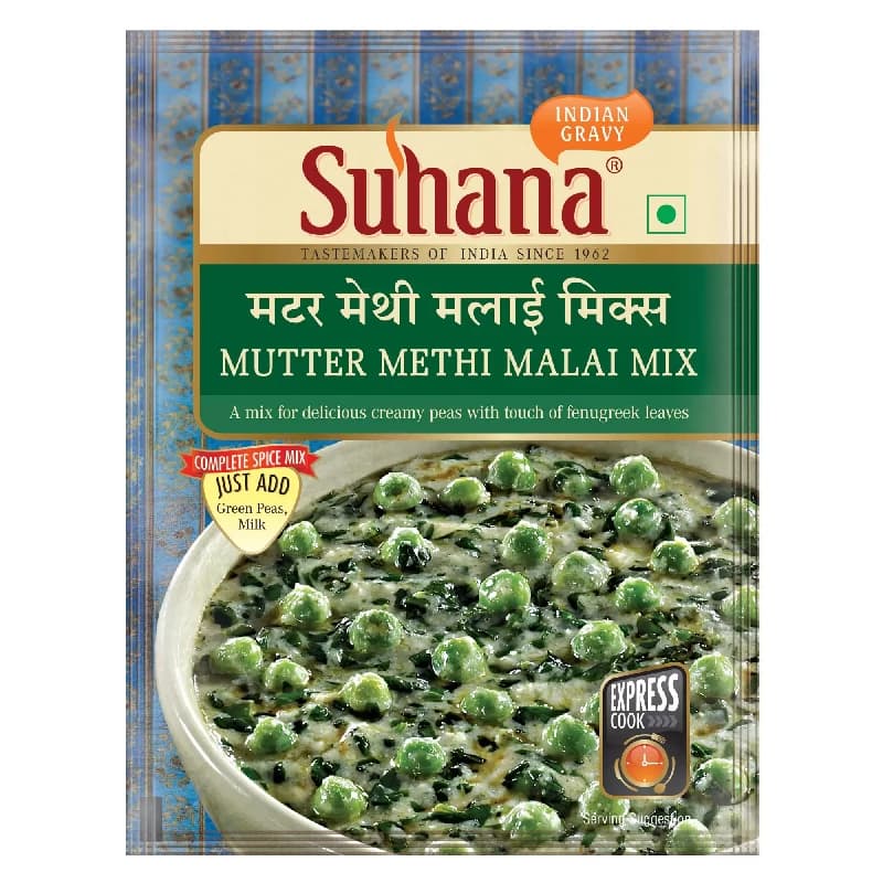 Suhana Mutter Methi Malai Spice Mix ShopIndianProductsa