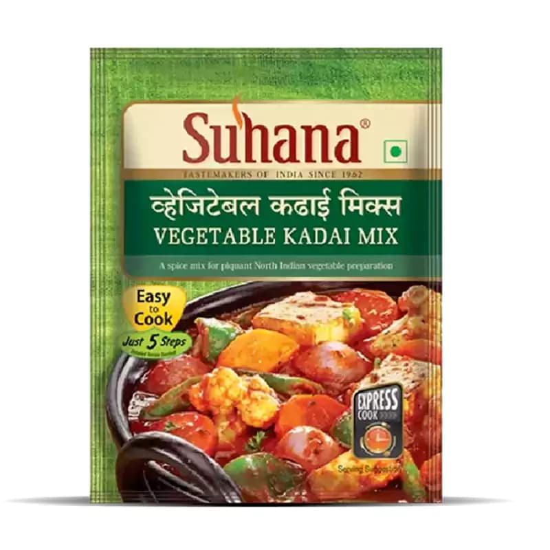 Suhana Vegetable Kadhai Spice Mix ShopIndianProductsa