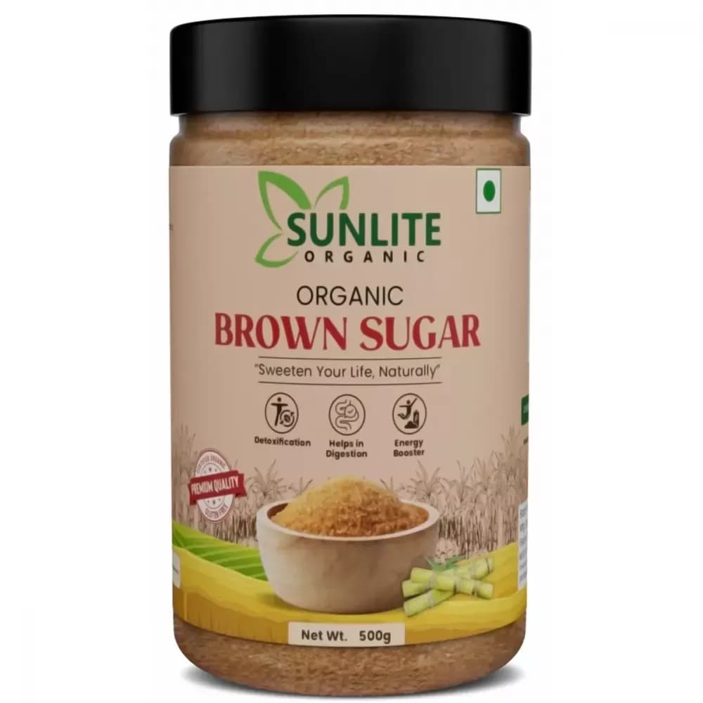 Sunlite Organic Brown Sugar 500 g Main Image