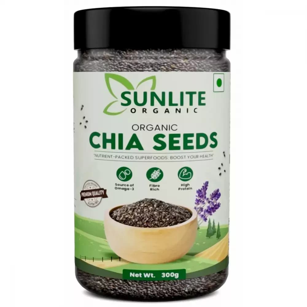Sunlite Organic Chia Seeds 300 g Main Image