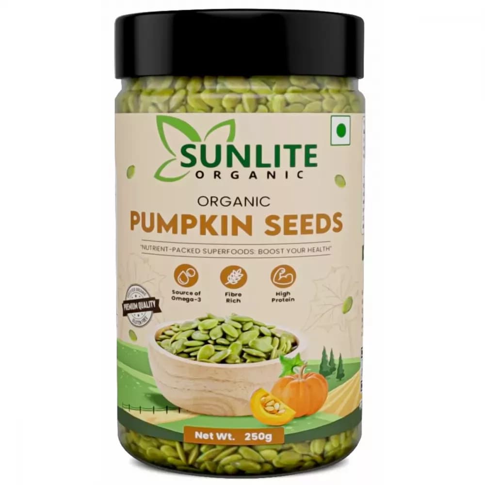 Sunlite Organic Pumpkin Seeds 250 g Main Image