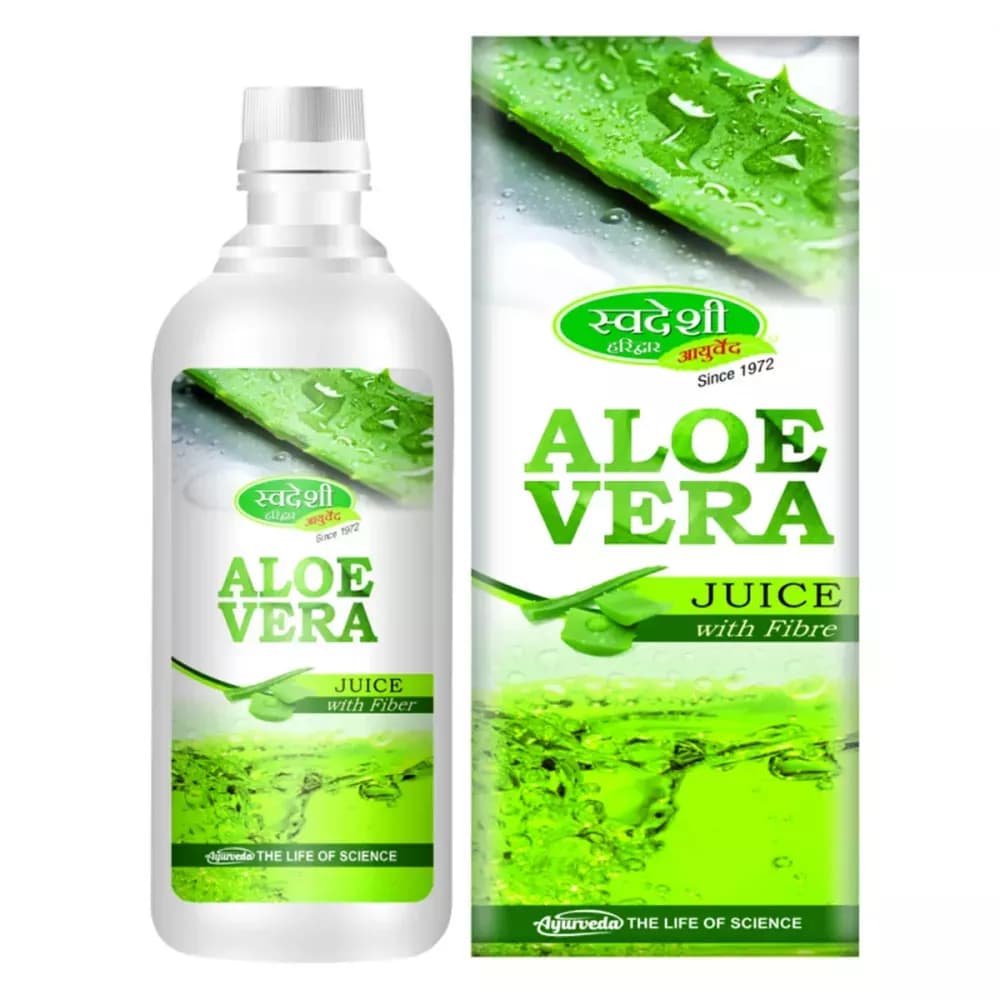 Swadeshi Ayurved Aloevera Juice With Fiber 500 ml Main Image