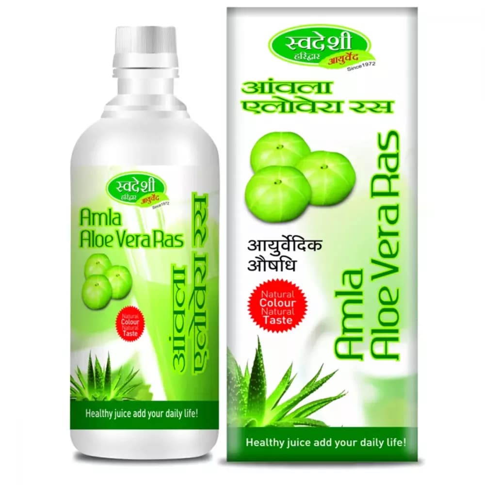 Swadeshi Ayurved Amla Aloevera Juice 500 ml Main Image