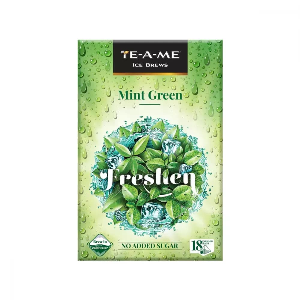 TE-A-ME Freshen Mint Green Ice Tea Bags 40 g Main Image