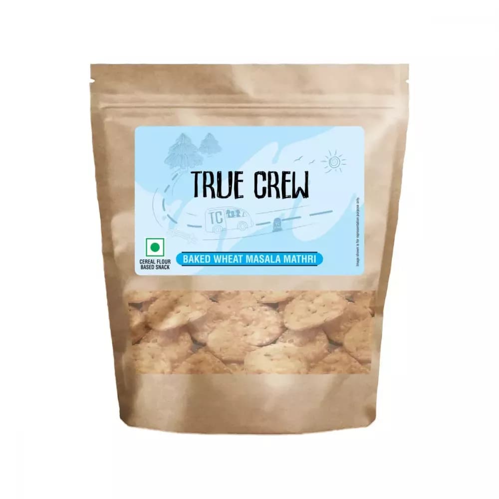 True Crew Baked Wheat Masala Mathri 100 g Main Image