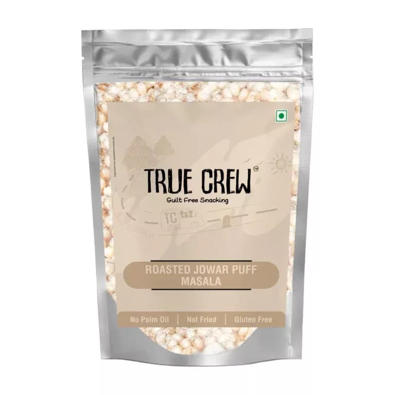 True Crew Puff Masala 100 g Roasted Jowar Main Image