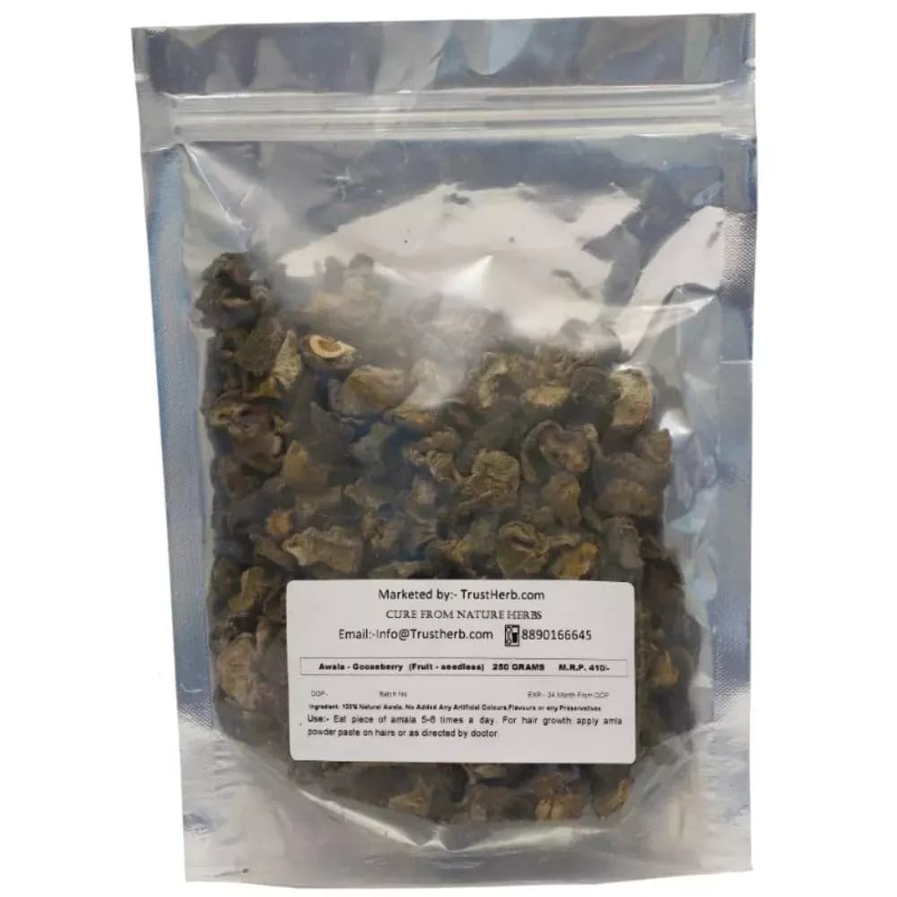 TrustHerb Indian Gooseberry - Awala Fruit Seedless 250 g Main Image