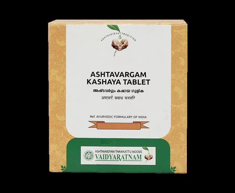 Vaidyaratnam Ashtavargam Kashaya Gulika Tablet 100 Tablets Main Image