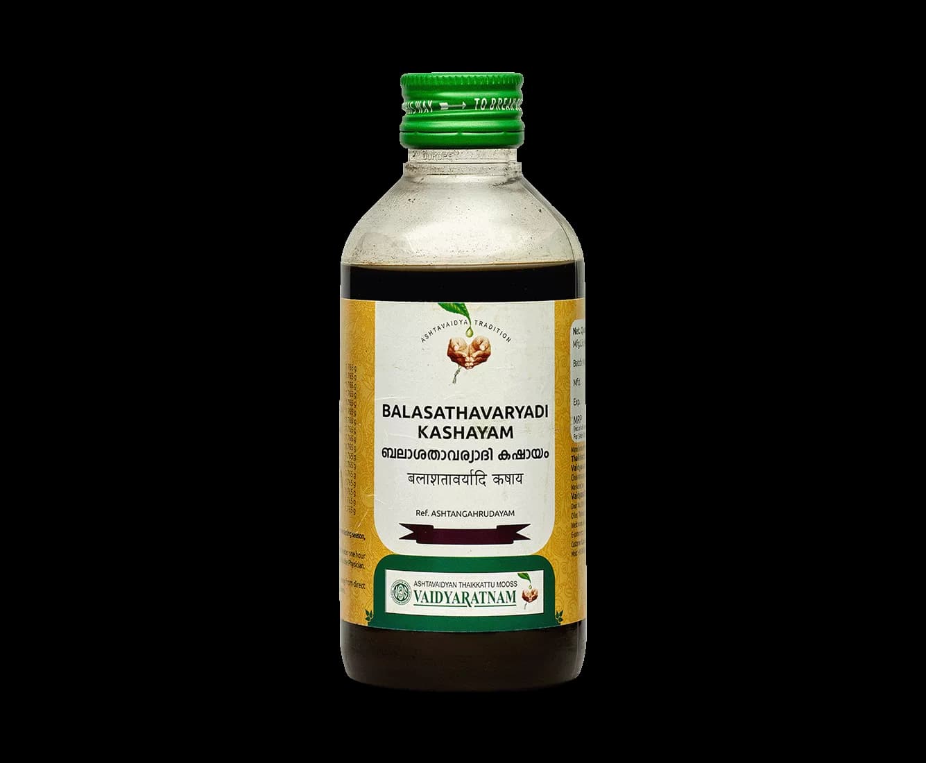 Vaidyaratnam Balasathavaryadi kashayam 200 ml Main Image