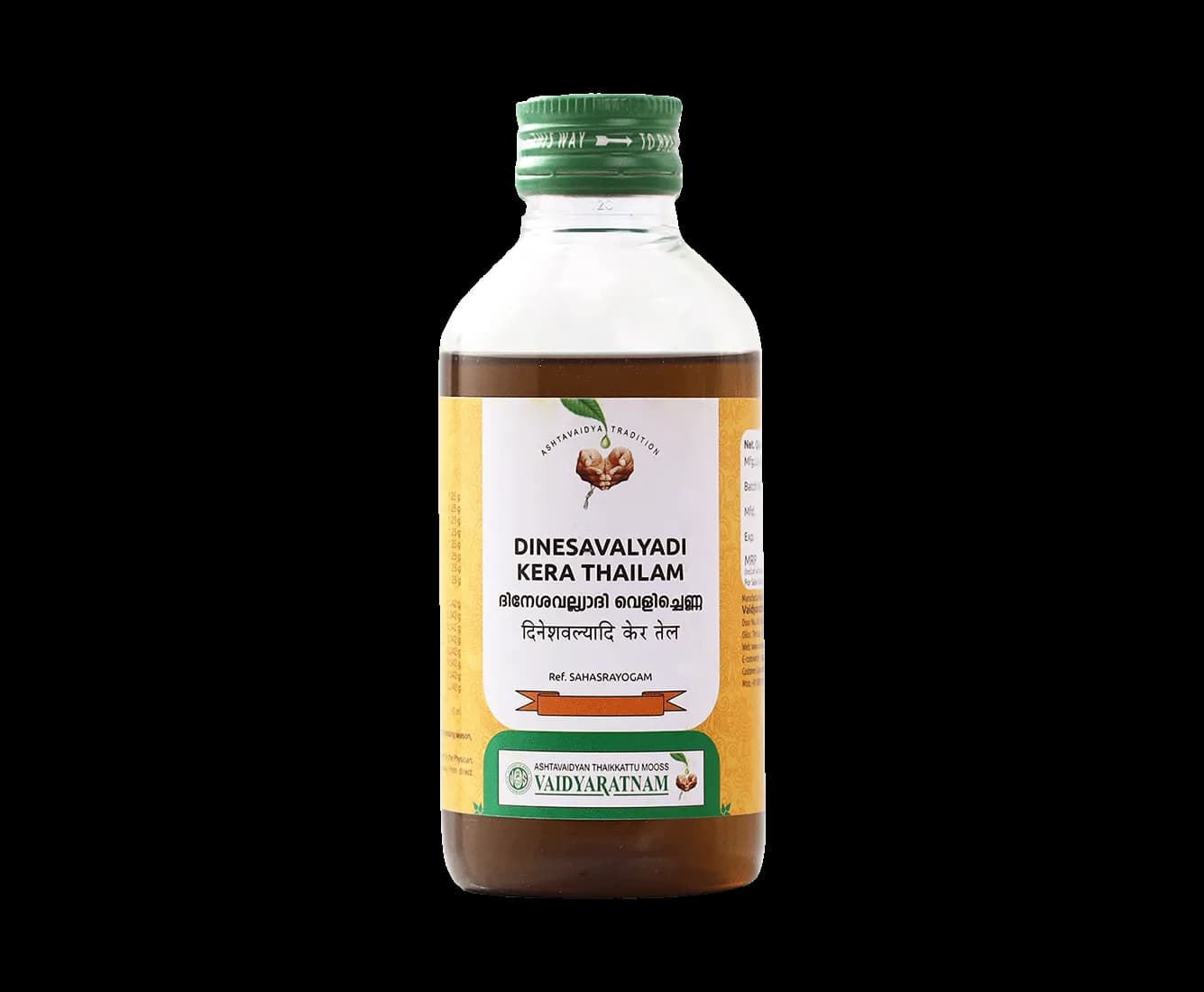 Vaidyaratnam dinesavalyadi thailam 200 ml shopindianproductsa