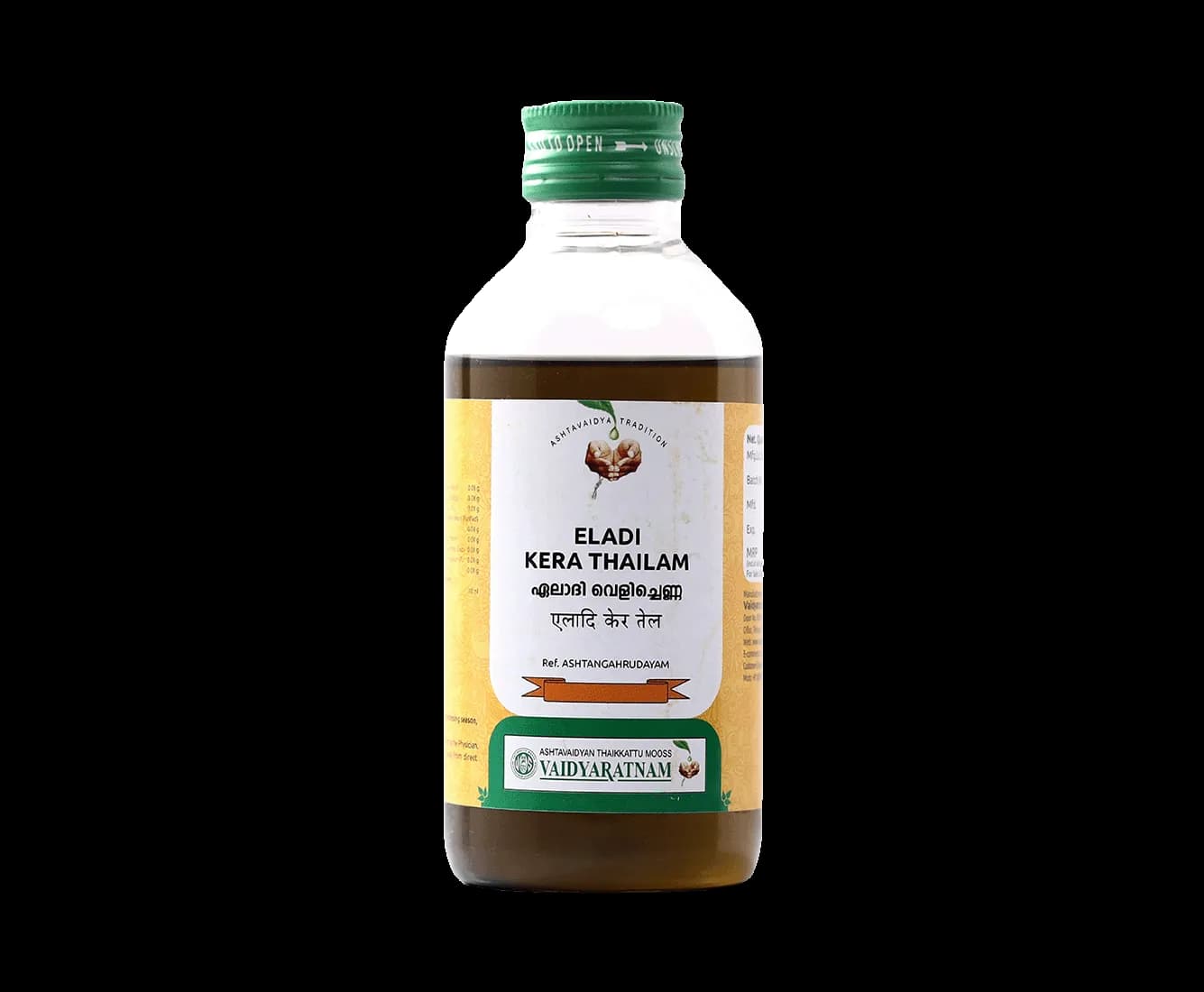 Vaidyaratnam eladi kera thailam 200 ml shopindianproductsa