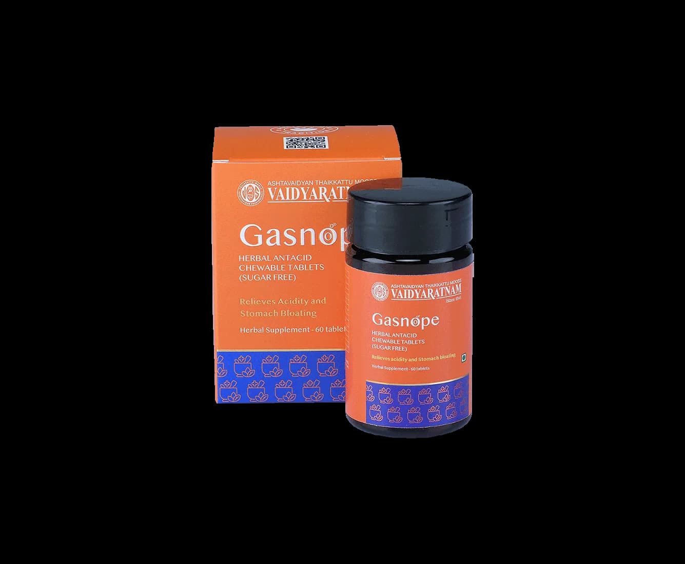 Vaidyaratnam gasnope tablet 60 tablets shopindianproductsa