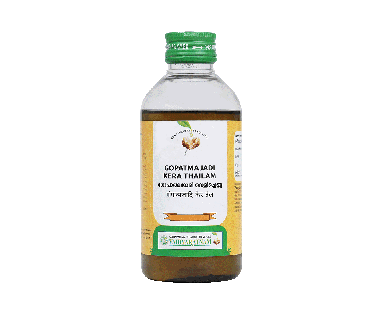 Vaidyaratnam gopadmajadi 200 ml shopindianproductsa