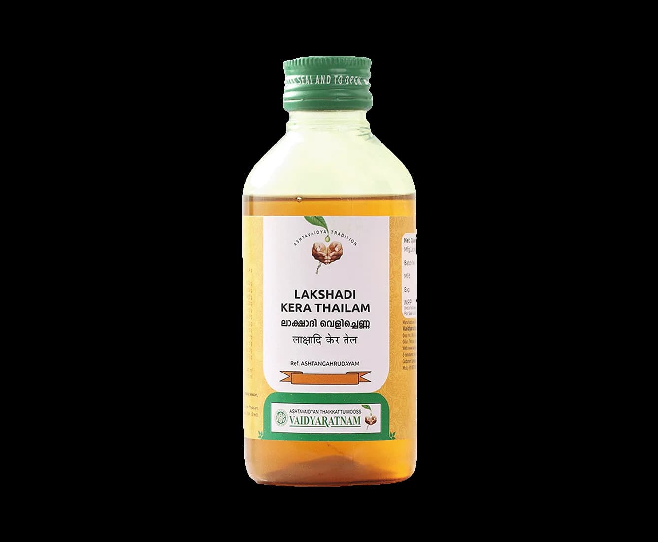Vaidyaratnam lakshadi kera thailam 200 ml shopindianproductsa
