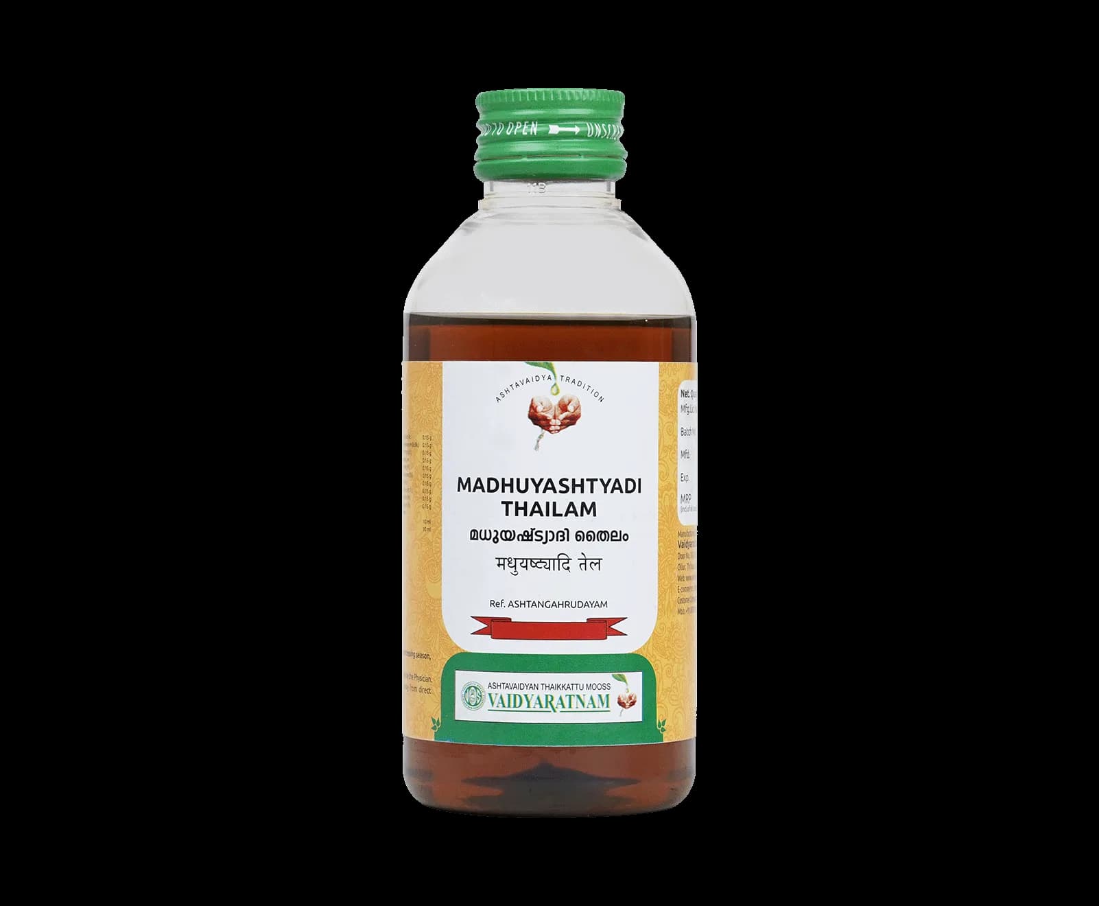 Vaidyaratnam madhuyashtyadi thailam 200 ml shopindianproductsa
