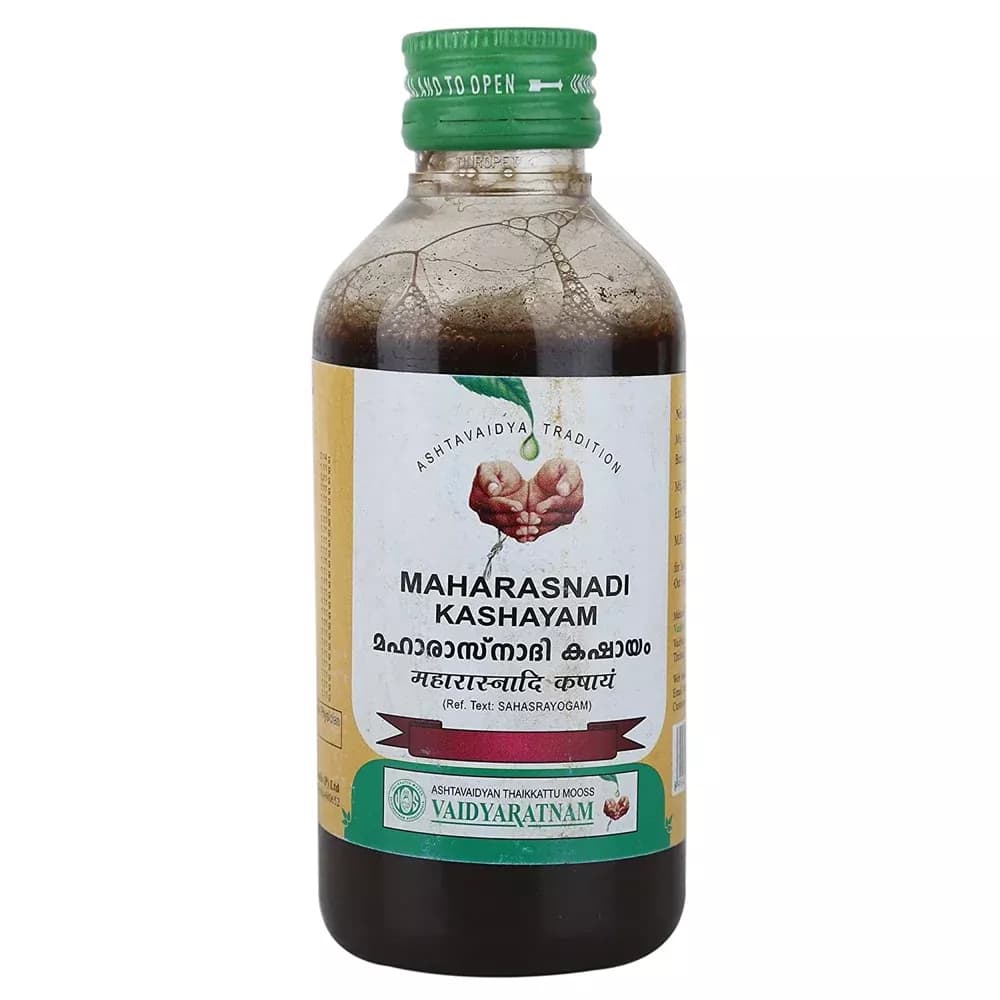 Vaidyaratnam Maharasnadi kashayam 200 ml Main Image